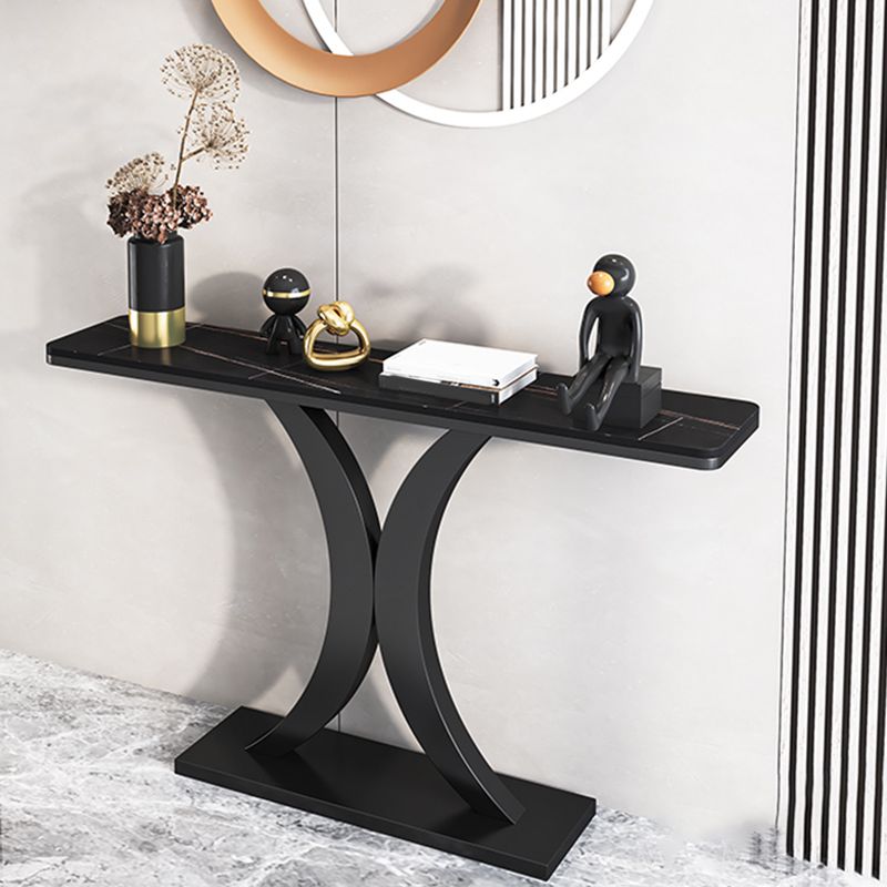 Tabella della console contemporanea da 11 "Tabella della console di rettangolo di rettangolo di rettangolo