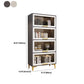 Modern Engineered Wood Bookcase White Standard Shelf with Door Clearhalo 'Bookcases' 'furn' 'furn_bookcases' 'Furniture' 'Office Furniture' 1200x1200_af3fd7de-fe57-4fc7-ad8f-dddb535432b5