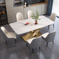 Traditional Luxury Rectangle Dining Site Table Stone Dining Room Dinette Table Clearhalo ' dining_table' 'Dining Tables & Seating' 'Dining Tables' 'furn' 'furn_dining_table' 'Furniture' 'furniture_dining_table' 'Kitchen & Dining Furniture' 'kitchen&dining_furn' 'kitchen' 'kitchen_dining_table' 1200x1200_af430b7f-b6fa-45ee-ae58-6da22648bdcc