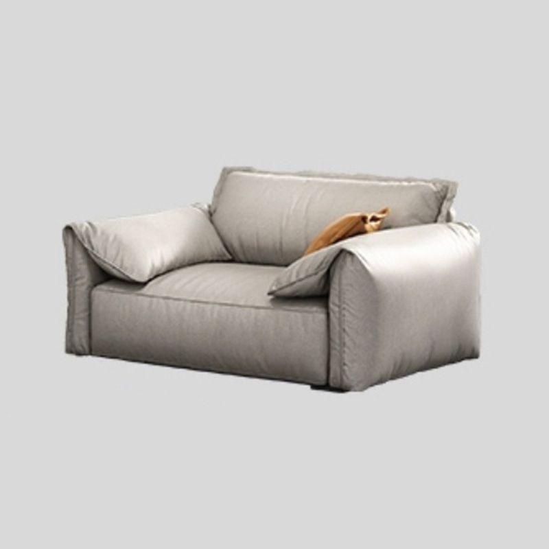 Square Armrest Latex Sponge Seat Filled with Pine Base Rectangular Sofa Clearhalo 'furn' 'furn_sofas' 'Furniture' 'furniture_sofas' 'kitchen' 'kitchen_sofas' 'Living Room Furniture' 'Sofa' 'sofas' 1200x1200_af46058a-3d81-45f6-b272-d635f9a6cb0c