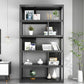 Vertical Metal Frame Etagere Bookshelf Manufactured Wood Shelf Bookcase for Living Room Clearhalo 'Bookcases' 'furn' 'furn_bookcases' 'Furniture' 'furniture_bookcases' 'Office Furniture' 1200x1200_af4642eb-d14a-4d26-b261-02ee01c6aa81
