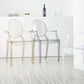 Contemporary Restaurant Plastic Arm Chair Open Back Dining Chair Clearhalo ' kitchen&dining_furn' 'Dining Chairs' 'Dining Tables & Seating' 'dining_chair' 'Furniture' 'furniture_dining_chair' 'Kitchen & Dining Furniture' 'kitchen' 1200x1200_af49a6dc-f98c-4b3a-a87d-ce6075d45d16