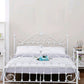 Modern Metal Folding Bed Arched Open-Frame Bed with Headboard