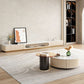 Console TV multimediale in pietra Console TV contemporanea con cassetti