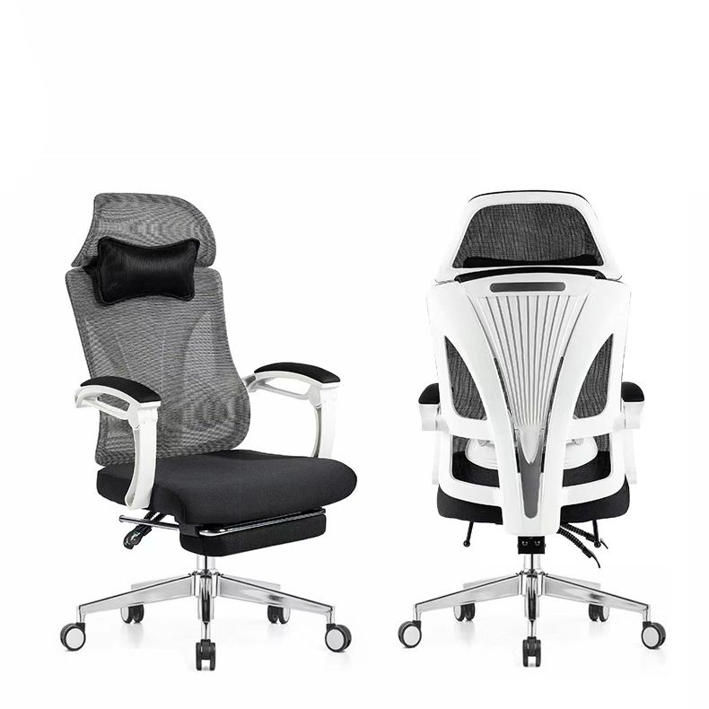 Modern Office Chair Adjustable Seat Height Padded Arms Desk Chair with Wheels Clearhalo 'furn' 'furn_office_chair' 'Furniture' 'Office Chairs' 'Office Furniture' 'office_chair' 1200x1200_af4dc541-f33c-4b20-a683-4bbb96355e7e