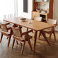 Salle à manger Table de cuisine Table de salle à manger en bois massif de pin