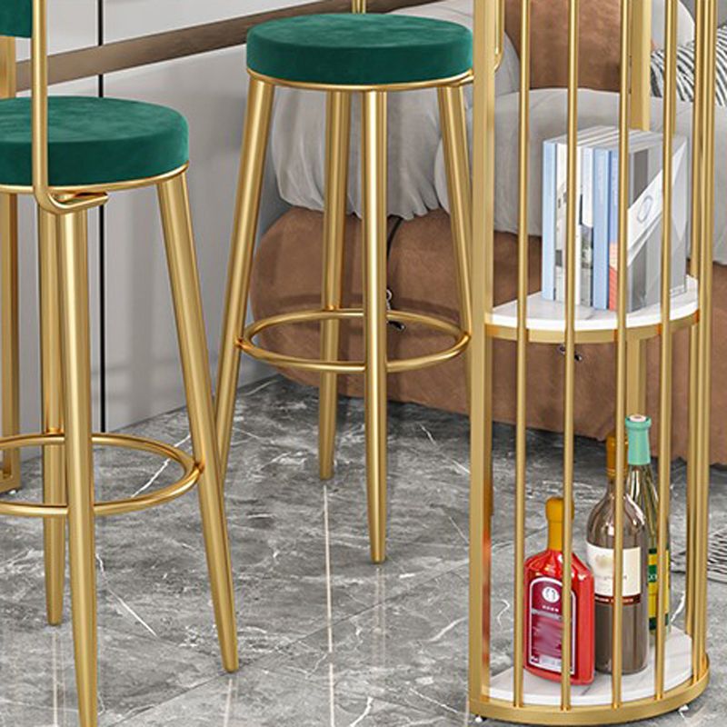 Juego de mesa de bar de forma irregular de lujo, juego de mesa de mostrador de piedra sinterizada de 1/2/3 piezas