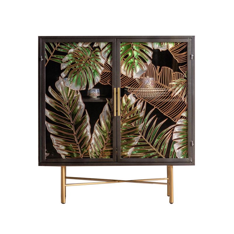 Traditional Wood Display Stand Glass Doors Storage Cabinet for Living Room Clearhalo 'Display & China Cabinets' 'display_china_cabinets' 'furn' 'furn_display_china_cabinets' 'Furniture' 'Kitchen & Dining Furniture' 1200x1200_af52a847-dfab-418e-8312-d71494f91a76