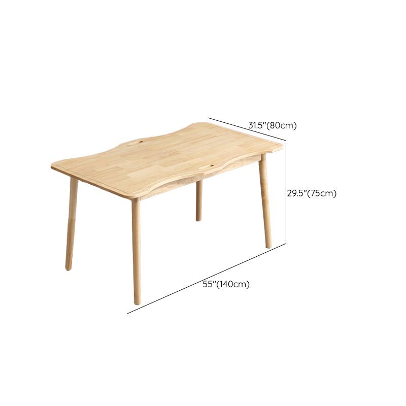 1/3/5 pezzi tavolo da pranzo in stile moderno e sedia set con legno massiccio