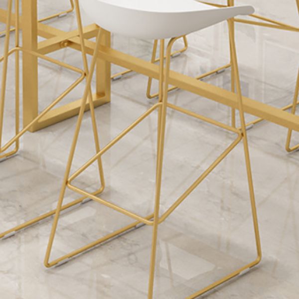 Wood Bar Dining Table Glam Rectangle Bar Table with Trestle Pedestal for Cafe Clearhalo 'Bar Furniture' 'Bar Tables' 'bar_tables' 'furn' 'furn_bar_tables' 'Furniture' 'Kitchen & Dining Furniture' 1200x1200_af56c0bb-c12b-40a1-afa6-295470e731e7