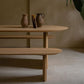 Two Wood Base Dining Table Modern Solid Wood Oval Dining Table for Living Room Clearhalo 'Dining Tables & Seating' 'Dining Tables' 'dining_table' 'furn' 'furn_dining_table' 'Furniture' 'furniture_dining_table' 'Kitchen & Dining Furniture' 1200x1200_af56cbf8-a8cc-49bc-b229-cefd45aa1e45