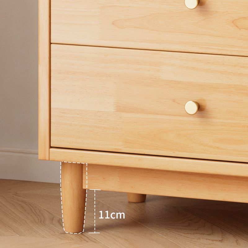 Modern Style Closed Back Book Shelf Rectangular Wooden Bookcase