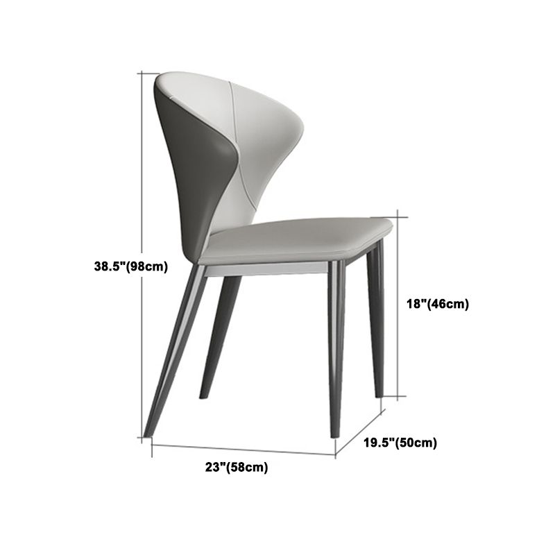 Modern Dining Room Set 1/3/4/5/8 Pcs Sintered Stone Top Table with Wingback Chairs Clearhalo 'Dining Room Sets' 'Dining Tables & Seating' 'dining_room_set' 'furn' 'furn_dining_room_set' 'Furniture' 'Kitchen & Dining Furniture' 1200x1200_af5c829c-0d25-4acd-a985-7cd95bd41538