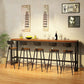 Industrial Natural Bistro Bar Desk Indoor Footrest Trestle Bistro Bar Table Clearhalo 'Bar Furniture' 'Bar Tables' 'bar_tables' 'furn' 'furn_bar_tables' 'Furniture' 'furniture_bar_tables' 'Kitchen & Dining Furniture' 1200x1200_af5ffa75-8818-42fb-8133-82b288d907e8