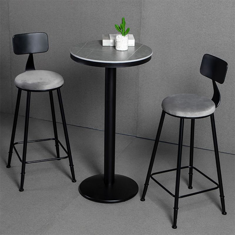 1/3 Pieces Counter Height Pub Set Modern Round Table and Stool Set Clearhalo 'Bar Furniture' 'furn' 'furn_home_bar_bar_sets' 'Furniture' 'Home Bars & Bar Sets' 'home_bar_bar_sets' 'Kitchen & Dining Furniture' 1200x1200_af663763-11a0-4419-bd56-c4a5d7eefc31