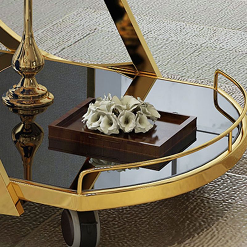 33.86" High Contemporary Prep Table Rolling Metal Prep Table for Kitchen Clearhalo 'furn' 'furn_kitchen_islands_carts' 'Furniture' 'Kitchen & Dining Furniture' 'Kitchen Islands & Carts' 'kitchen_islands_carts' 1200x1200_af694bbc-ee42-43d4-abda-60a535010b76