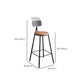 Juego de mesa de bar moderno, juego de altura de mostrador de madera maciza de 1/6 piezas para interior