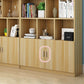 Closed Wooden Bookshelf Nordic Home Living Room Standard Bookcase