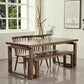 Solid Wood Brown Tone Table Simplicity Sled Base Table for Dining Room Clearhalo ' dining_table' 'Dining Tables & Seating' 'Dining Tables' 'furn' 'furn_dining_table' 'Furniture' 'furniture_dining_table' 'Kitchen & Dining Furniture' 'kitchen&dining_furn' 'kitchen' 'kitchen_dining_table' 1200x1200_af6e4a4b-31b9-42d3-8c3e-c94981bc5e53