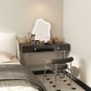 Contemporary Makeup Vanity Desk Storage Box Makeup Vanity Set with Drawers