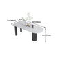 Modern Style Dining Table White Sintered Stone Dining Table with Black Base for Kitchen Clearhalo 'Dining Tables & Seating' 'Dining Tables' 'dining_table' 'furn' 'furn_dining_table' 'Furniture' 'furniture_dining_table' 'Kitchen & Dining Furniture' 'kitchen' 'kitchen_dining_table' 1200x1200_af7041e1-8163-4137-8306-0c981179e2e9