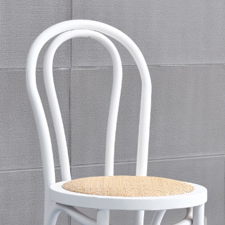 Industriële keuken eetstoelen vaste houten windsor achterkant stoel