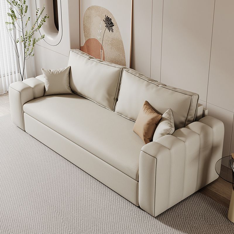 Scandinave pliing futon and matelas arms carrés canapé-lit de futon