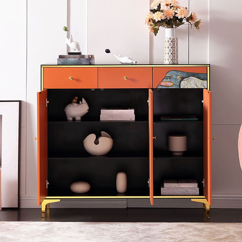 Modernismo Combo Combo Combo tocador de almacenamiento de madera para casa