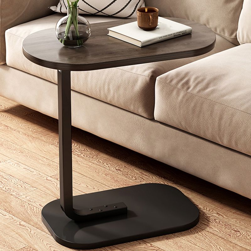 11" Wide Contemporary Corner Table Wood Oval Accent Side Table Clearhalo 'Coffee & Accent Tables' 'End & Side Tables' 'end_side_tables' 'furn' 'furn_end_side_tables' 'Furniture' 'Living Room Furniture' 1200x1200_af790d70-869e-4c53-b6aa-fca97c945e06