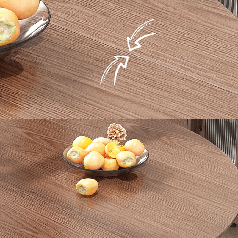 Solid Wood Dining Table Modern Brown 4 Legs Dining Table for Home Use Clearhalo 'Dining Tables & Seating' 'Dining Tables' 'dining_table' 'Furniture' 'furniture_dining_table' 'Kitchen & Dining Furniture' 'kitchen' 'kitchen_dining_table' 1200x1200_af7af4ac-9cbb-457b-a6f9-87de75c7b3b0