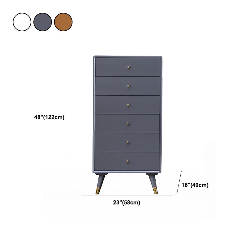 Solid Wood Accent Chest Modern 15.74" Wide Rectangle Chest with Drawers