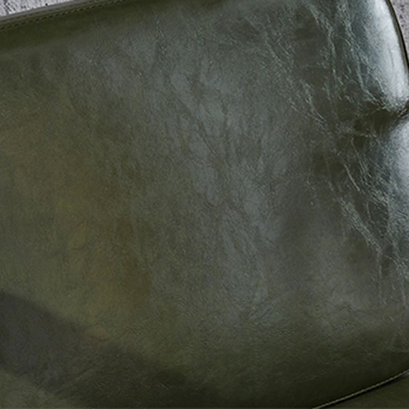 Modern Industrial Style Leather Solid Back Side Chair 31"H Dining Chair for Restaurant Bedroom Clearhalo ' kitchen&dining_furn' 'Dining Chairs' 'Dining Tables & Seating' 'dining_chair' 'furn' 'furn_dining_chair' 'Furniture' 'furniture_dining_chair' 'Kitchen & Dining Furniture' 'kitchen' 1200x1200_af7f217a-8f27-47b2-bd4c-1255fd63f81f