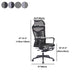 High Back Executive Office Chair Moderner ergonomischer Schwenkarm Stuhl