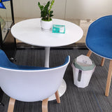 Contemporary Style Chair Dining Arm Chair with Wooden Legs for Kitchen Clearhalo ' kitchen&dining_furn' 'Dining Chairs' 'Dining Tables & Seating' 'dining_chair' 'furn' 'furn_dining_chair' 'Furniture' 'furniture_dining_chair' 'Kitchen & Dining Furniture' 'kitchen' 1200x1200_af8568d4-c71a-4a5e-94fc-cb7ecc4eaedc