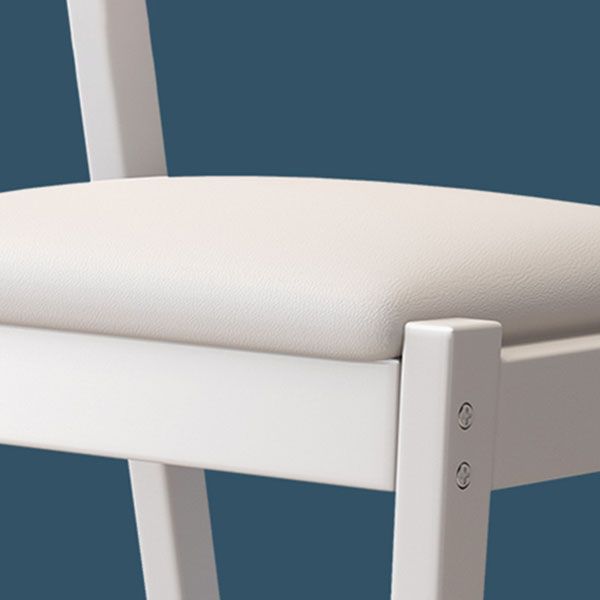 Zeitgenössischer Leder -Esstuhl offener Essnebel Möbel im matten Finish