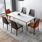 Contemporary Sintered Stone Table Rectangle Table Set 1/4/5/7 Pieces Dining Set Clearhalo 'Dining Room Sets' 'Dining Tables & Seating' 'dining_room_set' 'furn' 'furn_dining_room_set' 'Furniture' 'Kitchen & Dining Furniture' 1200x1200_af87445e-32a4-479a-85f8-652a02abd4b6