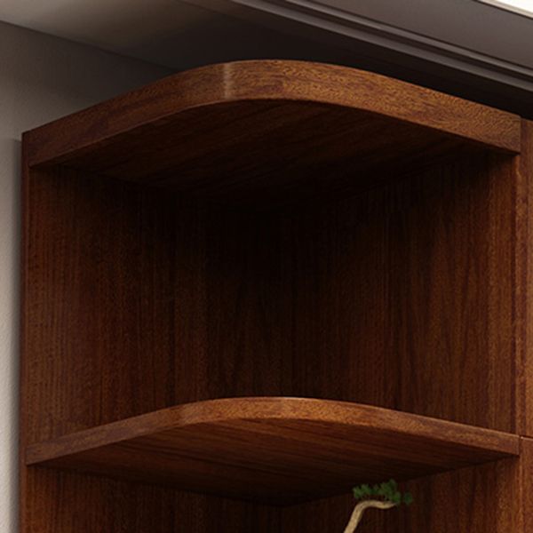 Bruine walnoot hout opbergkast traditionele kast met lade