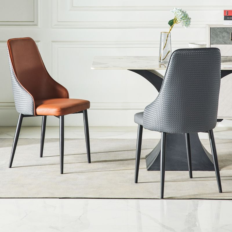Parsons Dining Accent Chair Industrial Upholstered Dining Side Chair Clearhalo 'Dining Chairs' 'Dining Tables & Seating' 'dining_chair' 'furn' 'furn_dining_chair' 'Furniture' 'Kitchen & Dining Furniture' 1200x1200_af875dce-2ebe-4b84-8f2b-6b153d726c32