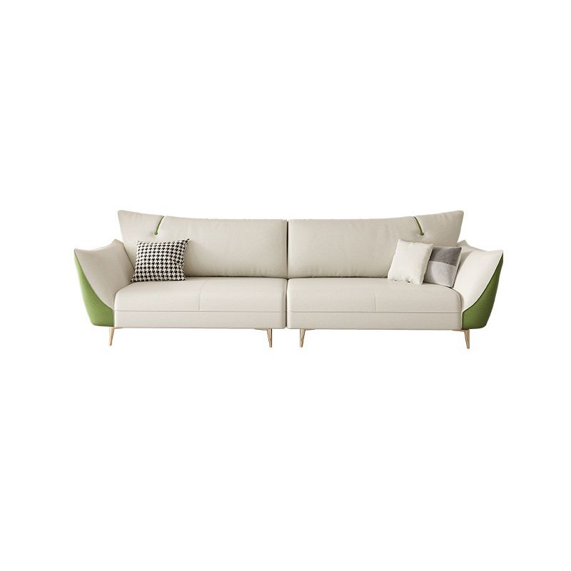 Scandinavian Beige Upholstery Sofa for Apartment and Living Room Clearhalo 'furn' 'furn_sofas' 'Furniture' 'furniture_sofas' 'Living Room Furniture' 'Sofa' 'sofas' 1200x1200_af899c7a-28b2-4c60-bc46-1ab03d7a1f38