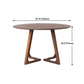 Modern Solid Wood Dining Room Collection Double Pedestal Dining Table in Walnut Clearhalo 'Dining Tables & Seating' 'Dining Tables' 'dining_table' 'furn' 'furn_dining_table' 'Furniture' 'Kitchen & Dining Furniture' 1200x1200_af8b9c14-7d68-4d54-9ddc-12033bc5b36e
