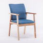 Scandinavian Rubberwood Solid Back Arm Chair Wood Dining Chair for Home Clearhalo ' kitchen&dining_furn' 'Dining Chairs' 'Dining Tables & Seating' 'dining_chair' 'furn' 'furn_dining_chair' 'Furniture' 'furniture_dining_chair' 'Kitchen & Dining Furniture' 'kitchen' 1200x1200_af8be2d9-5d5c-41e6-bfaf-1b549da85ff7