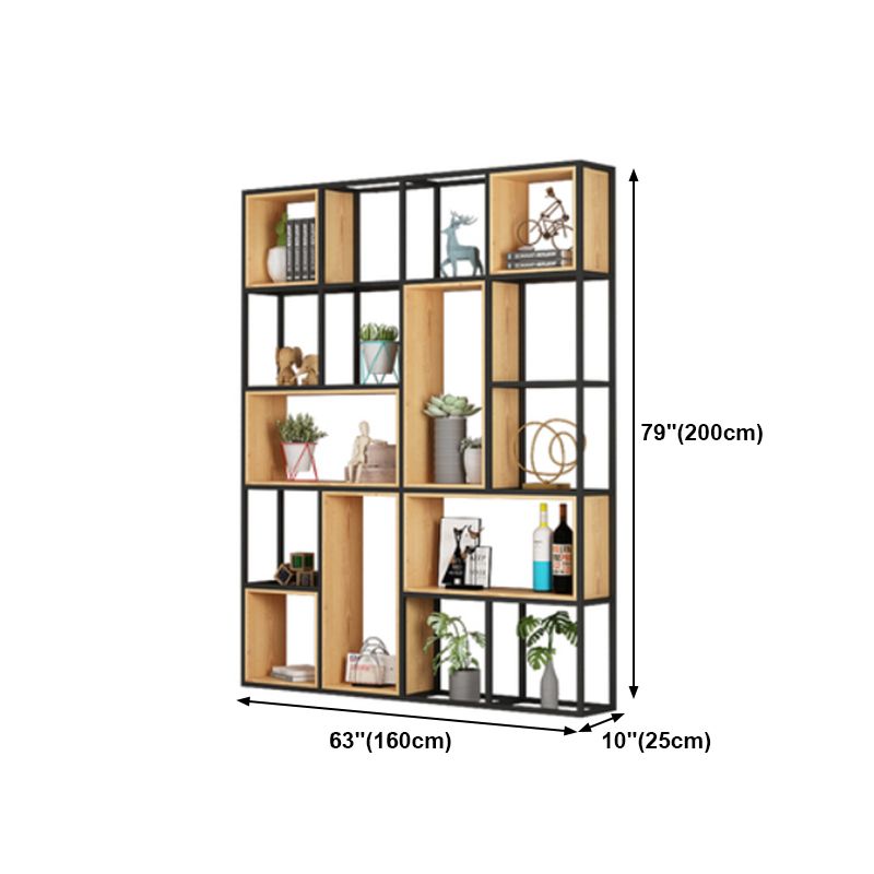 Open Etagere Bookcase Modern Style Shelf Bookcase with Shelves Clearhalo 'Bookcases' 'Furniture' 'furniture_bookcases' 'kitchen' 'kitchen_bookcases' 'Living Room Furniture' 'Office Furniture' 1200x1200_af8e5eef-a04e-4950-bcfa-6e124c99b5df