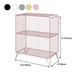 Metal Rectangle Closed Storage Bookcase Nordic Standard Bookshelf