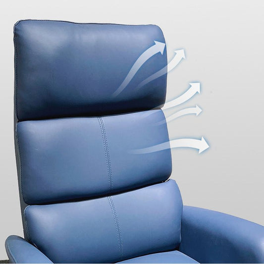 ハイバックオフィス椅子のホイール付きの回転可能な布張りデスクチェア