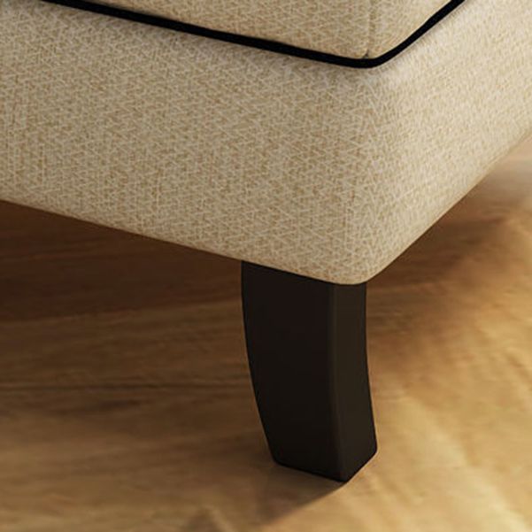 Traditional Linen Accent Chair One Armed Chaise Lounge Couch Clearhalo 'Chairs & Seating' 'Chaise Lounge' 'chaise_lounge' 'furn' 'furn_chaise_lounge' 'Furniture' 'Living Room Furniture' 1200x1200_af91cd2b-3a8e-4627-9065-2ac629c18559