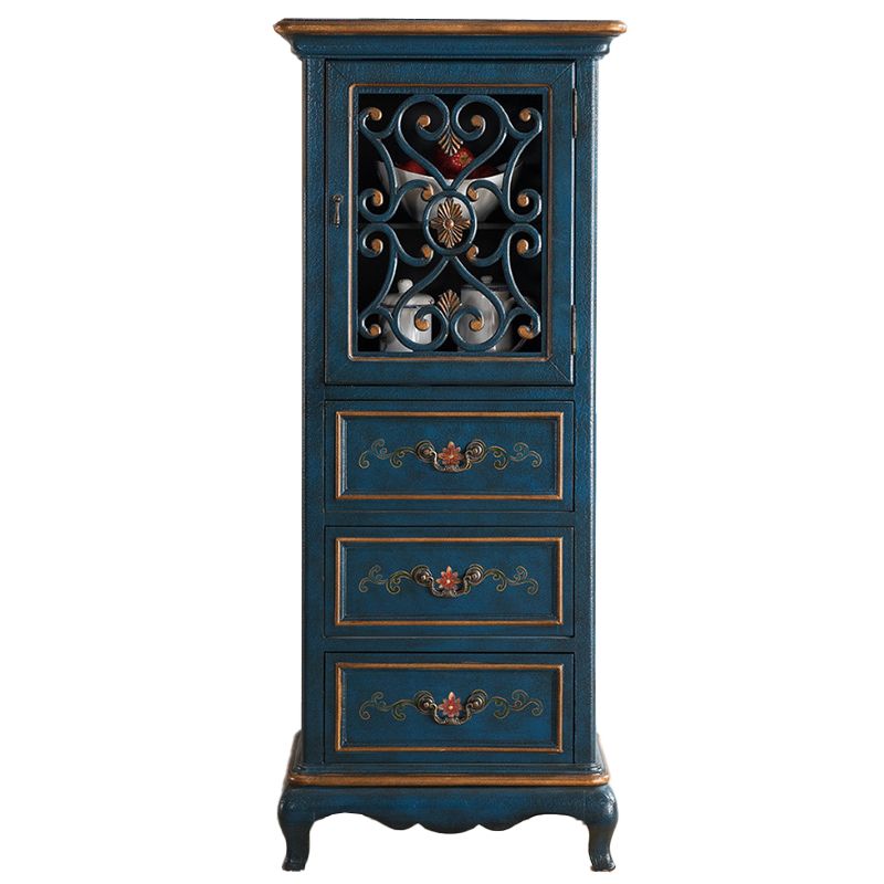 Moderno rettangolo del torace della staffa in legno gambe mobile laterale con porte