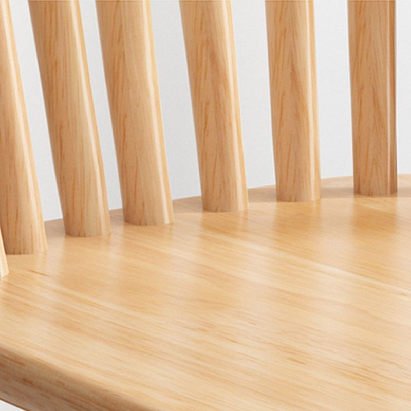 Solid Wood Dining Chair Industrial Style Windsor Back Side Chair Clearhalo 'Dining Chairs' 'Dining Tables & Seating' 'dining_chair' 'furn' 'furn_dining_chair' 'Furniture' 'Kitchen & Dining Furniture' 1200x1200_af9368fe-129b-491d-85a9-5b6838985786