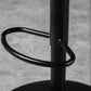 Contemporary Liftable Bar-stool Low Back Bar Stool with Metal Legs Clearhalo 'Bar Furniture' 'Bar Stools' 'bar_stools' 'furn' 'furn_bar_stools' 'Furniture' 'furniture_bar_stools' 'Kitchen & Dining Furniture' 1200x1200_af939856-b285-408c-82f7-45b7e49be3bb