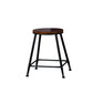 Indoor Industrial Style Wood Top Barstool Metal 4 Legs Bar Stool with Pedal Clearhalo 'Bar Furniture' 'Bar Stools' 'bar_stools' 'furn' 'furn_bar_stools' 'Furniture' 'Kitchen & Dining Furniture' 1200x1200_af97565c-db54-4bd2-bdd6-9119591ea93c