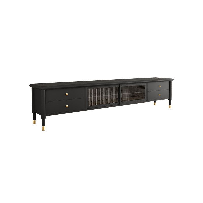 Enclosed Storage TV Media Stand Wooden Media Console with Drawers Clearhalo 'furn' 'furn_tv_stands_entertainment_centers' 'Furniture' 'Living Room Furniture' 'TV Stands & Entertainment Centers' 'TV Stands & Media Storage Furniture' 'tv_stands_entertainment_centers' 1200x1200_af9cf8a5-5de8-40d9-aa95-1ee795088a1a